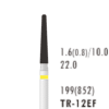 Fraise diamantée TR-12EF